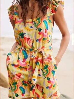 FARM RIO x ANTHROPOLOGIE Romper
